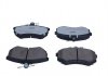 Колодки гальмівні VW P. A80 82-96/A100/A4 -97 WVA20669 SILVER CERAMIC QUARO QP0035C (фото 2)