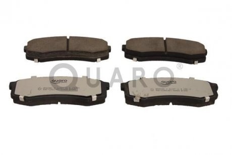 Колодки гальмівні TOYOTA T. LANDCRUISER 03-/PAJERO 03- SILVER CERAMIC QUARO QP0098C