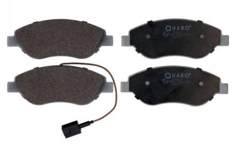 Колодки гальмівні FIAT P. STILO 1,9JTD/2,4/BRAVO 07- 150KM Z CZUJNIKIEM QUARO QP0614