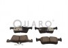 Колодки гальмівні PEUGEOT T. 308 13- DLA TARCZY 249MM SILVER CERAMIC QUARO QP0696C (фото 1)