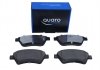 Колодки гальмівні RENAULT P. MEGANE 02- SILVER CERAMIC QUARO QP0949C (фото 1)