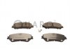Колодки гальмівні NISSAN P. QASHQAI 13- SILVER CERAMIC QUARO QP1086C (фото 1)