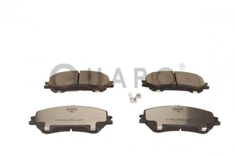 Колодки гальмівні NISSAN P. QASHQAI 13- SILVER CERAMIC QUARO QP1086C