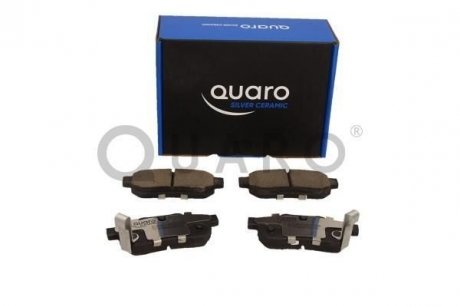 Колодки гальмівні HONDA T. JAZZ 02-/08-/CITY/CIVIC 95-/CRX 92- JP SILVER CERAMIC QUARO QP1584C