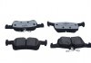 Тормозные колодки PEUGEOT T. 308 1,2-2,0 13- SILVER CERAMIC QUARO QP2165C (фото 1)