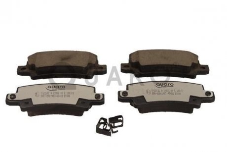 Колодки гальмівні TOYOTA T. COROLLA 01- UK SILVER CERAMIC QUARO QP2313C