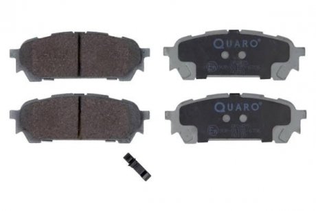 Колодки гальмівні SUBARU T. IMPREZA 00- QUARO QP2475