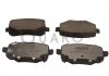 Тормозные колодки CHRYSLER T. VOYAGER 08-/DODGE SILVER CERAMIC QUARO QP3169C (фото 1)