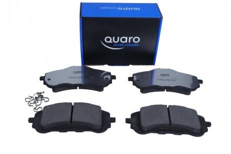 Колодки гальмівні PEUGEOT P. 308 13- DLA TARCZY 283MM SILVER CERAMIC QUARO QP3860C