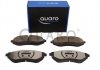 Колодки гальмівні CHEVROLET P. AVEO/KALOS 05- SILVER CERAMIC QUARO QP3922C (фото 2)