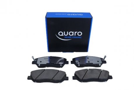 Колодки гальмівні HYUNDAI P. SANTA FE 05- SILVER CERAMIC QUARO QP4128C