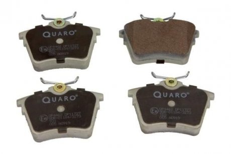 Тормозные колодки PEUGEOT T. 407 04- QUARO QP4462