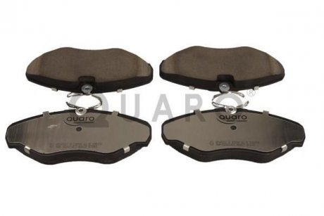 Колодки гальмівні RENAULT P. TRAFIC 01-/VIVARO 01-/ESPACE 98- BEZ CZUJNIKA ZAKOуCZENIE W SKOS SILVER CERAMIC QUARO QP4821C