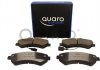Колодки гальмівні FIAT P. DUCATO/BOXER/JUMPER 06- 16 SILVER CERAMIC QUARO QP4930C (фото 1)