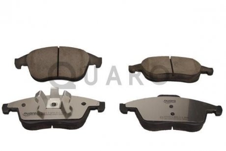 Колодки гальмівні RENAULT P. LAGUNA 07- SILVER CERAMIC QUARO QP5534C