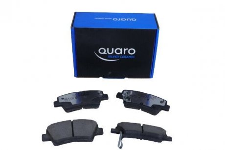Колодки гальмівні HYUNDAI T. I40 11-/SONATA 08-/CEED 12-/OPTIMA SILVER CERAMIC QUARO QP5713C