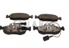 Тормозные колодки FIAT P. PUNTO 12-/EVO 09- 1,2-1,4 SILVER CERAMIC QUARO QP6638C (фото 1)