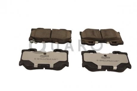 Колодки гальмівні NISSAN T. 370Z/INFINITI FX/G37/Q70 09- SILVER CERAMIC QUARO QP6881C