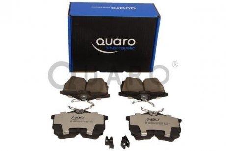 Колодки гальмівні HONDA T. ACCORD 98- SILVER CERAMIC QUARO QP6972C