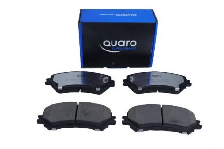 Колодки гальмівні RENAULT P. MEGANE 15-/SCENIC/GRAND SCENIC 16-/ESPACE 15-/TALISMAN 15- 1,5-1,6DCI/1,2B SILVER CERAMIC QUARO QP7137C
