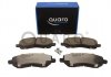 Колодки гальмівні MITSUBISHI P. GALANT 00-/LANCER 08-/ASX 10-/4008 12- SILVER CERAMIC QUARO QP7145C (фото 1)