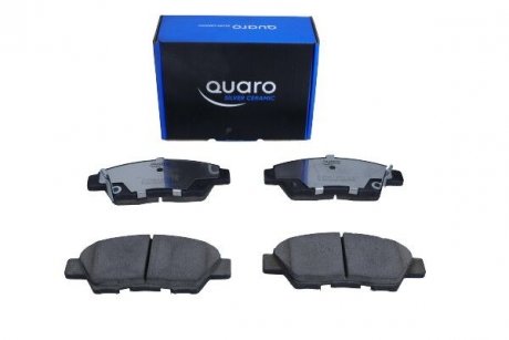 Колодки гальмівні HONDA P. INSIGHT 09-/JAZZ/CITY 08-/CR-Z 10- SILVER CERAMIC QUARO QP7488C