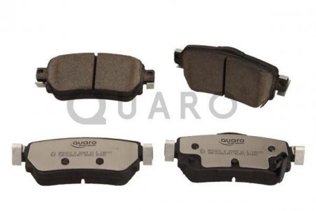 Колодки гальмівні NISSAN T. QASHQAI/X-TRAIL 1,5-1,6DCI 13- SILVER CERAMIC QUARO QP8267C