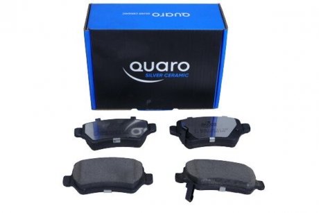 Колодки гальмівні OPEL T. ASTRA G/H/ZAFIRA Z CZUJNIKIEM SILVER CERAMIC QUARO QP8346C