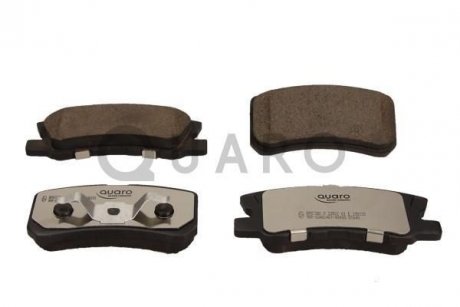 Колодки гальмівні MITSUBISHI T. PAJERO 99-/07-/OUTLANDER 06-/ASX 10-/JEEP/4008/GRANDIS SILVER CERAMIC QUARO QP8738C