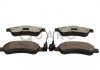 Тормозные колодки FIAT T. DUCATO 2,0-3,0 D 07- Z CZUJNIKAMI SILVER CERAMIC QUARO QP8769C (фото 1)