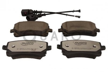 Тормозные колодки VW T. T5 03-/A4/A6/A8 04- 2 CZUJNIKI SILVER CERAMIC QUARO QP8823C