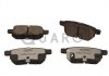 Колодки гальмівні TOYOTA T. YARIS 06-/AURIS 07-JAPAN/PRIUS SILVER CERAMIC QUARO QP8892C (фото 1)
