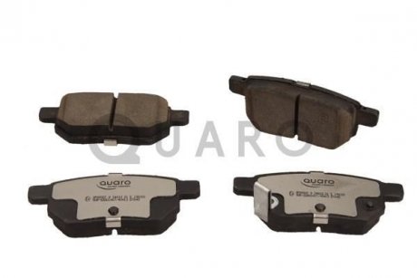 Колодки гальмівні TOYOTA T. YARIS 06-/AURIS 07-JAPAN/PRIUS SILVER CERAMIC QUARO QP8892C