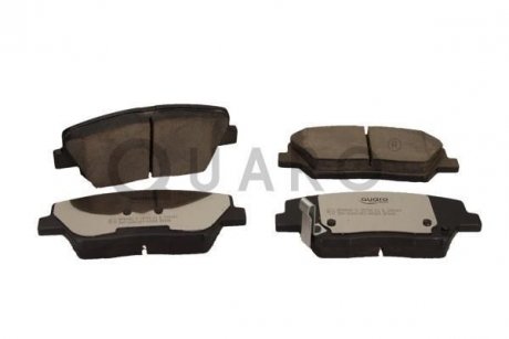Колодки гальмівні HYUNDAI P. I30 11- SILVER CERAMIC QUARO QP8946C
