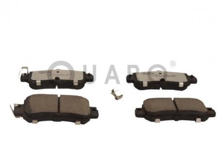 Тормозные колодки MAZDA T. CX-5 11- SILVER CERAMIC QUARO QP8947C