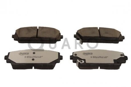 Колодки гальмівні KIA P. PICANTO 11- SILVER CERAMIC QUARO QP9131C