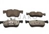 Тормозные колодки CITROEN P. C4 PICASSO 13- DLA TARCZY 283MM SILVER CERAMIC QUARO QP9166C (фото 1)