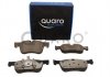 Тормозные колодки CITROEN P. C4 PICASSO 13- DLA TARCZY 283MM SILVER CERAMIC QUARO QP9166C (фото 2)
