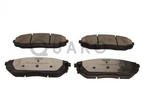 Колодки гальмівні KIA P. SORENTO 02- SILVER CERAMIC QUARO QP9272C