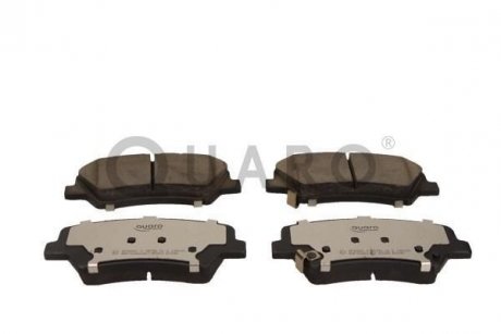 Колодки гальмівні KIA P. CEED/CERENS/I30/VELOSTER 12- SILVER CERAMIC QUARO QP9666C