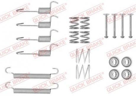 Монтажний комплект колодки QUICK BRAKE 105-0008