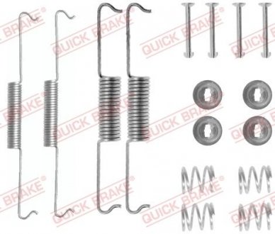 Монтажный набор барабанных колодок QUICK BRAKE 1050521