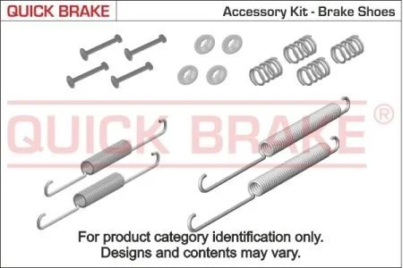 Монтажный набор дисковых колодок QUICK BRAKE 1050674