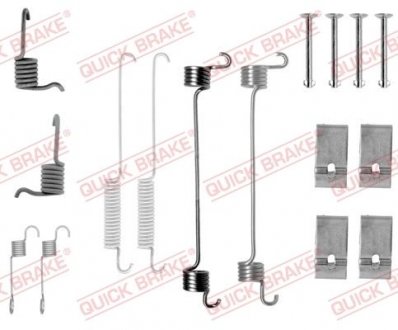 Монтажний набір дискових колодок QUICK BRAKE 1050676