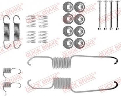 Монтажный набор барабанных колодок QUICK BRAKE 1050685