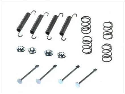 Фото монтажний комплект колодки QUICK BRAKE 105-0711 Монтажний комплект колодки QUICK BRAKE 105-0711