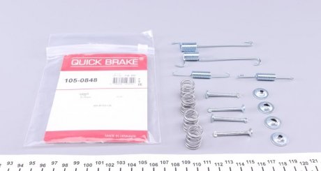 Монтажний набір барабанних колодок QUICK BRAKE 1050848