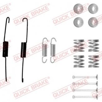 Монтажный набор барабанных колодок QUICK BRAKE 1050879