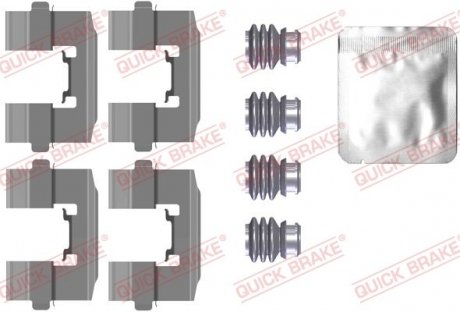 ZESTAW INST. KLOCKрW HAM. FORD P. FIESTA 1,0-1,6 13- QUICK BRAKE 1090115