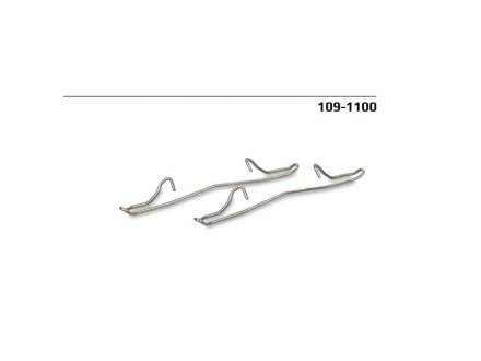 Комплект прижимних планок гальмівного супорту QUICK BRAKE 109-1100